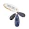 John Bead Earth’s Jewels Natural Stone Teardrop Pendant Slices
